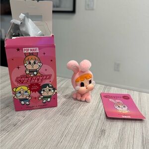 Pink Cry Baby Bunny Figure
